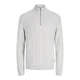 JACK & JONES Pulover JJJAMES pegasto bela