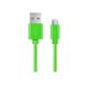 33 Kabel Micro USB 2.0 AB M/M Esperanza EB145G zelen 2,0 m