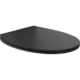 Mexen Egg počasi spuščajoča se slim deska, duroplast, črna mat - 39243085