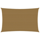 vidaXL Senčno jadro 160 g/m2 taupe 4x6 m HDPE