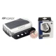 Prednje/zadnje svetlo force flea 200lm usb, crno ( 45164 )