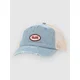 Blue Tomato Trucker Cap washed blue denim