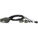 KVM stikalo 2:1 mini DVI/USB s kabli CS22D Aten