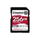 Kingston SD Card 256GB, Canvas React Plus Professional, SDXC Class10 UHS-II U3 V90 ( SDR2/256GB )