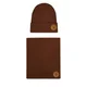 Beverly Hills Polo Club Komplet kapa in bandana CEO-BHPC-ACCCS-02 Rjava
