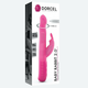 Dorcel Baby Rabbit 2.0 - vibrator s paličico za ponovno polnjenje (roza)