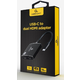 GEMBIRD Kabl USB-C na dupli HDMI/ crna
