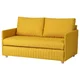 FRIDHULT Sofa ležaj, Skiftebo žuta