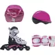 ROLER PW-116A DALM. ROZI SET KACIGA I ŠTITNICI PVC ABEC5 XS(26-29)