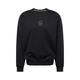 BOSS Black Sweater majica Soleri 10, siva / crna