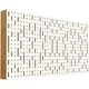 Mega Acoustic FiberPRO120 Binary Bean White/Light Brown Absorbent leseni panel