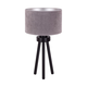 Duolla - Stona lampa LYON 1xE27/15W/230V prečnik 30 cm siva