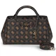 Guess  CARRIE LOGO GRLFRND SATCHEL  Kostanjeva