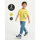 Sinsay - Pamučne majice sa printom 2 kom Smiley World - šareno