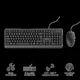 Tastatura+miš TRUST Primo žični set/SRB/crna