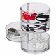 Organizator za kozmetiko s 4 predali Wenko Transparent