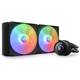 NZKST Coolers cpu aio kraken 280 rgb, 2k140mm f140 rgb core ventilatori, rgb