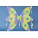 KRILA METULJ 60X80 VIOLA-RUMENO-ZELENA (65276)
