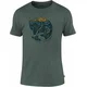 Bombažna majica Fjallraven Arctic Fox T-shirt - dusk