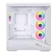 LIAN LI računalniško ohišje Vector V100 (ATX, Midi-Tower, kaljeno steklo), belo