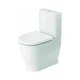 Duravit 20600900002 - Kompakt WC D-CODE keramika/sijajna bela