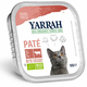 Yarrah Bio ekonomično pakiranje 48 x 100 g - Losos s morskim algama - Wellness Pâté