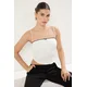 Trendyol Milla Ženska majica TWOSS25AL00012, Bela