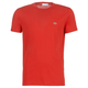 Muška majica Lacoste Mens Crew Neck Pima Cotton Jersey T-shirt - red