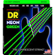 Set strun za 5-strunsko električno bas kitaro Neon Green NGB5-45 DR Strings