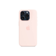 Apple silikonski ovitek za iPhone 15 Pro z MagSafe - Light Pink