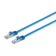 CAT7 S/FTP omrežni kabel 1 m modre barve