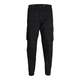 JACK & JONES Kargo hlače Kane Noah, črna
