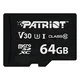 Patriot VX V30 U3, Micro SDXC, 64GB, UHS-I U3, razred 10