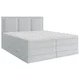 MID.YOU POSTELJA BOXSPRING 160 cm  x 200 cm , tekstil svetlo modra