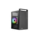 Case PC ohišje Aerocool PGS CS-109-G-BK-v1 FRGB, črno z mrežico