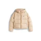 Tommy Jeans Zimska jakna brokat/svetlo rjava