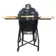 KAMADO ŽAR PATTERN FISH ČRN fi22, 56cm