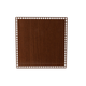AtmoWood Leseno dno/pokrov za košaro - oreh kvadrat Izberite različico: 23x23 cm