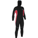 Neoprensko odijelo za ronjenje muško scd 100 7,5 mm crno-crveno