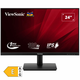 Monitor 24 Viewsonic VA240-H 1920x1080/Full HD/IPS/1ms/100Hz/VGA/HDMI/Frameless