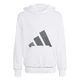 Adidas Duks za dečake sa kapuljačom J Bl Ft Hd 280 KD8457, Beli