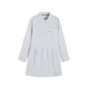 TOMMY HILFIGER Obleka svetlo modra/bela