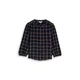 TOM TAILOR Bluza mornarska/golobje modra/rjava