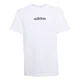 ADIDAS J LIN TEE 160, maja o.kr, bela KRK03
