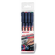 Edding markeri za kablove E-8407 0,3mm, set 1/4 ( 08M8407Q )