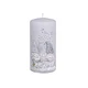 eoshop Sveča ŠKRATKI VALJ Božič d7x14cm