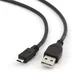 Gembird Kabel USB 2.0 (AM) do Micro-USB (BM), 0,5 m, črn