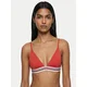 Tommy Hilfiger Underwear Bikini zgornji del mornarska/temno oranžna/bela