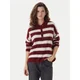 ONLY Pulover Talio 15358606 Bordo rdeča Regular Fit