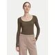 Guess Bluza V4BP07 K8RT2 Khaki Slim Fit